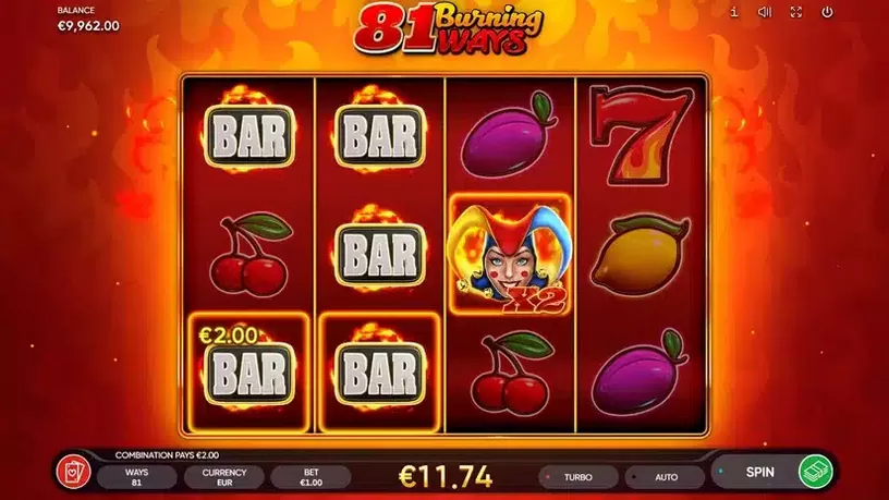 81 Burning Ways slot screenshot 3
