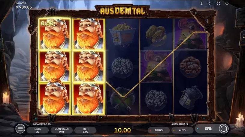 Aus Dem Tal slot screenshot 3