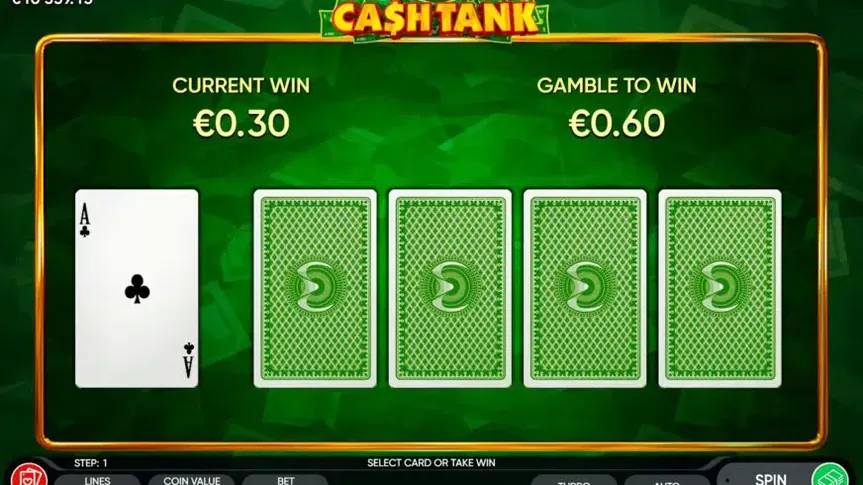 Cash Tank slot screenshot 4