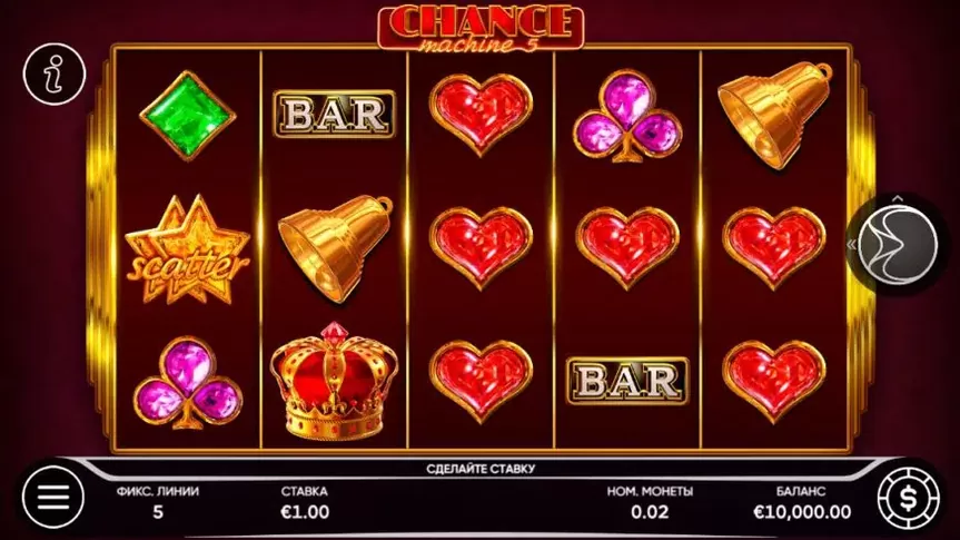 Chance Machine 5 slot screenshot 1
