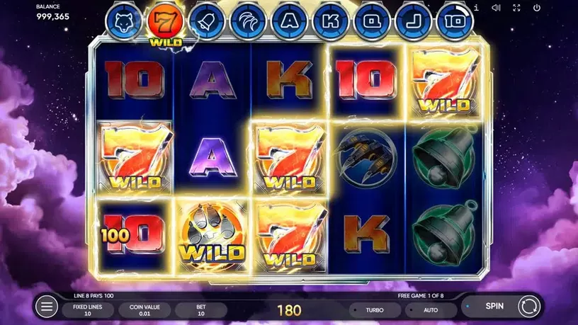 Cyber Wolf slot screenshot 7