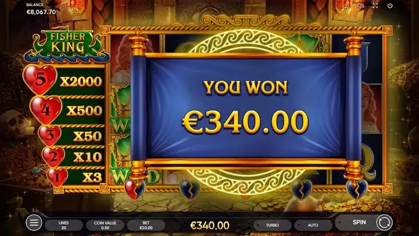 Fisher King slot screenshot 8
