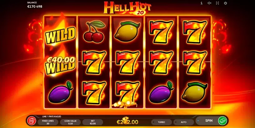 Hell Hot 20 slot screenshot 3