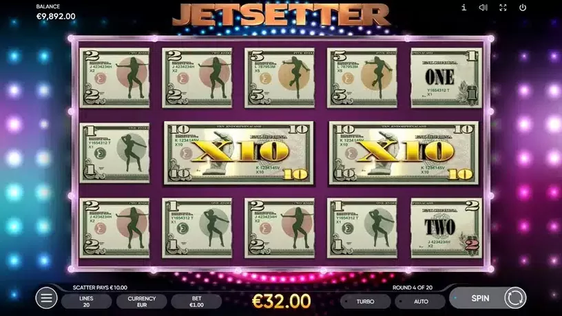 Jetsetter slot screenshot 5