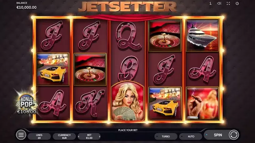 Jetsetter slot screenshot 1
