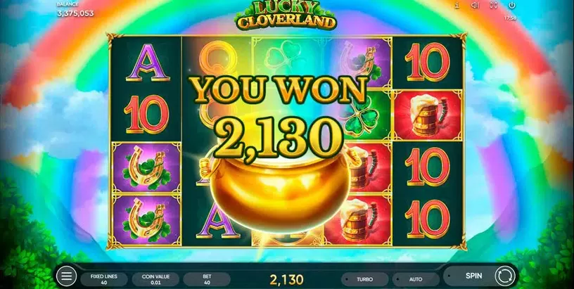 Lucky Cloverland slot screenshot 9