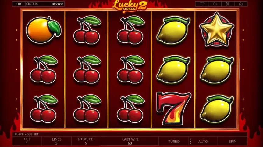 Lucky Streak 2 slot screenshot 1