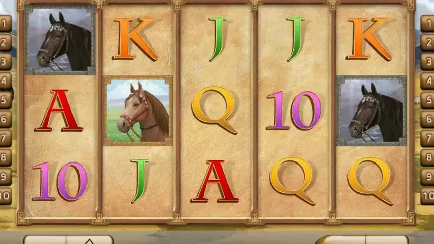 Mongol Treasures slot screenshot 1