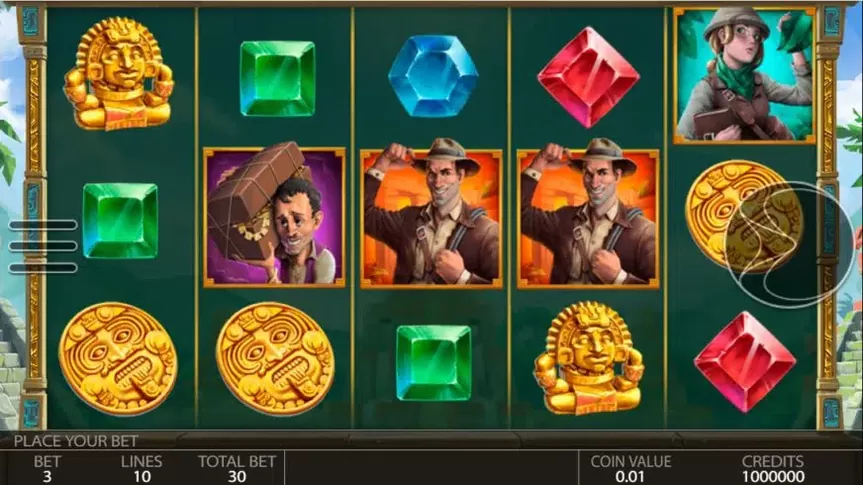 Mystery of Eldorado slot screenshot 1