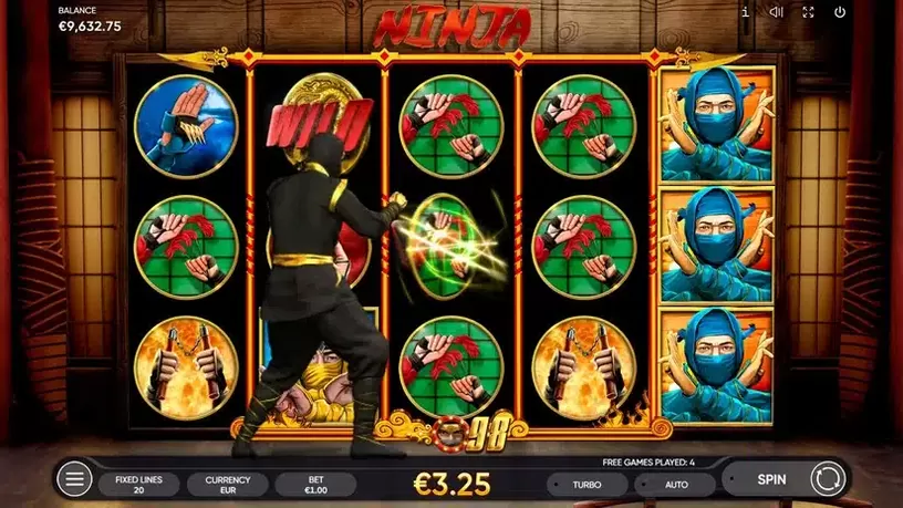 Ninja slot screenshot 5