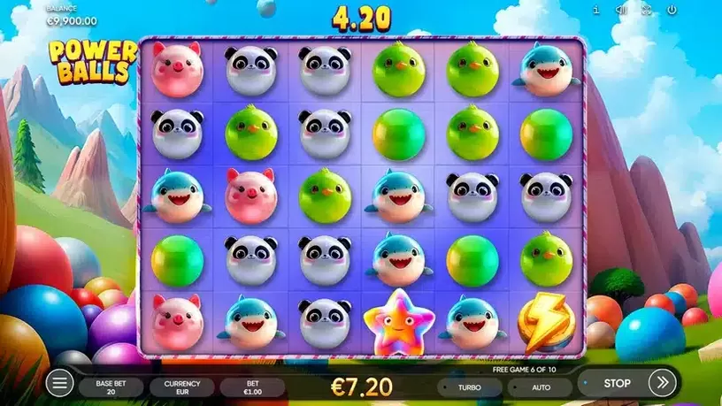 Power Balls slot screenshot 5
