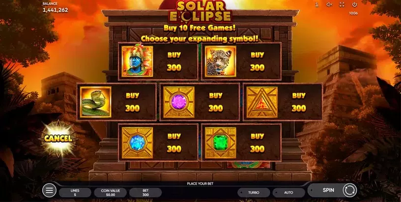 Solar Eclipse slot screenshot 1