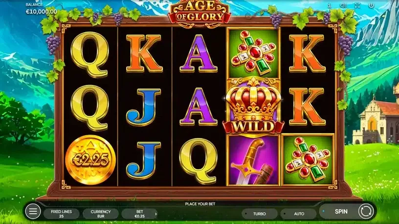 Age of Glory slot screenshot 1