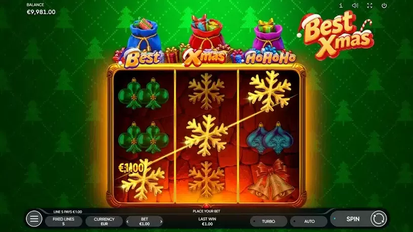 Best Xmas slot screenshot 2