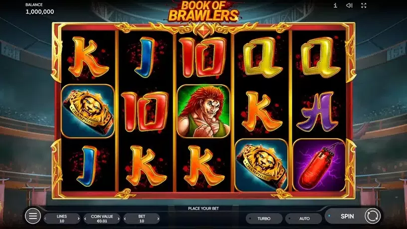 Book of Brawlers slot screenshot 1