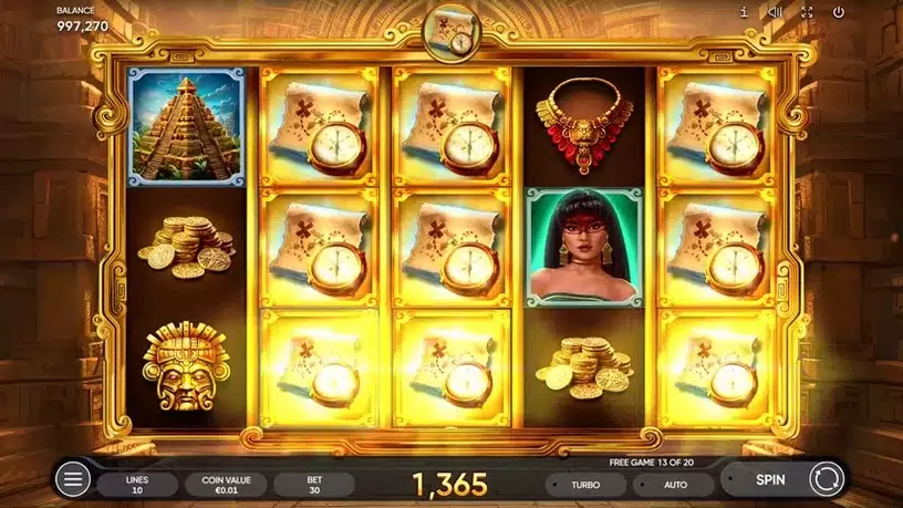 Book of Conquistador slot screenshot 6