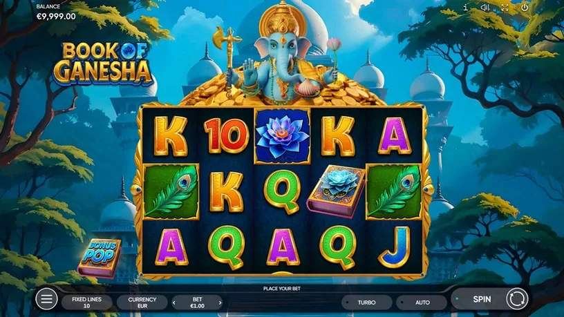 Book of Ganesha slot screenshot 1