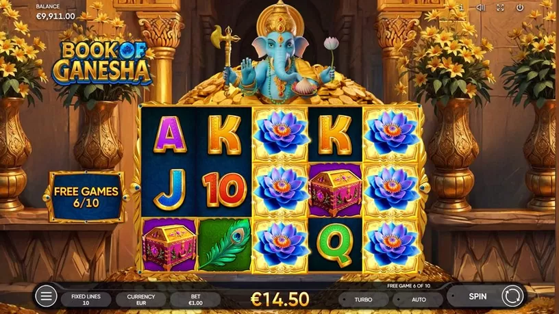 Book of Ganesha slot screenshot 3