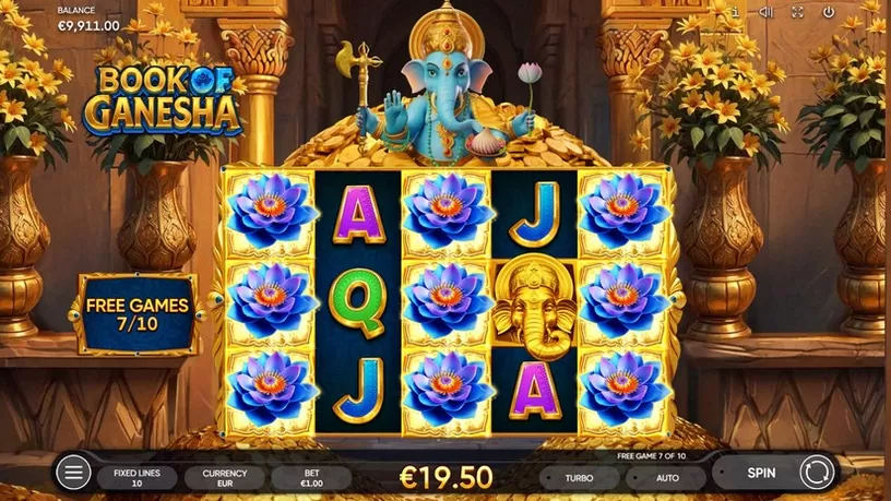 Book of Ganesha slot screenshot 4