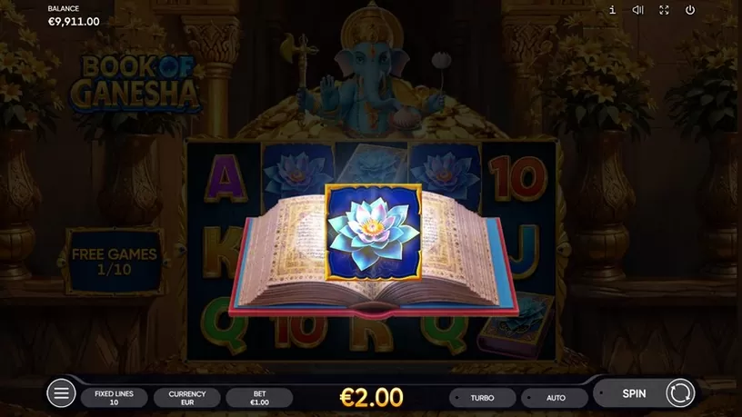 Book of Ganesha slot screenshot 2