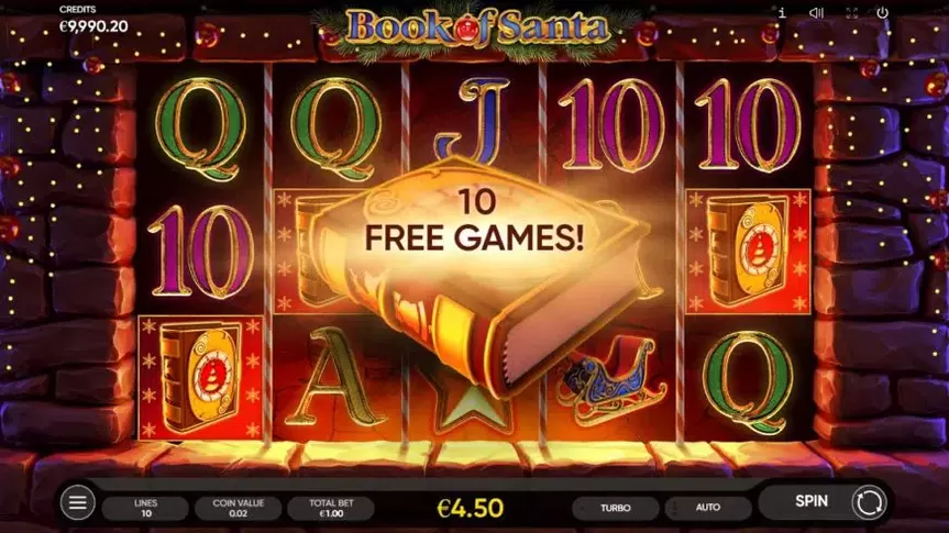 Book of Santa slot screenshot 2