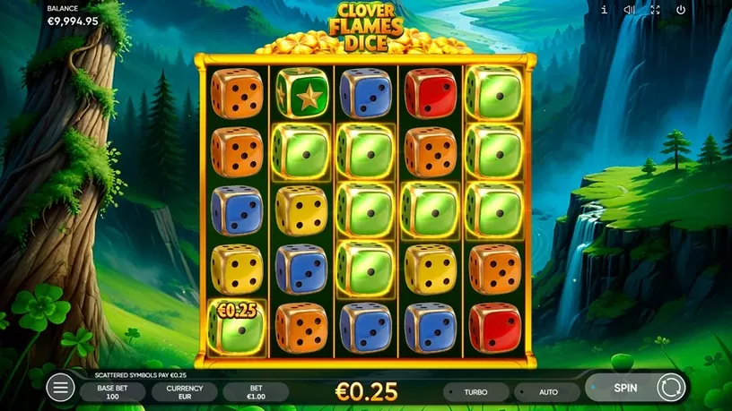Clover Flames Dice slot screenshot 5