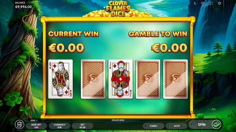 Clover Flames Dice slot screenshot 4