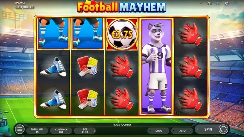 Football Mayhem slot screenshot 1
