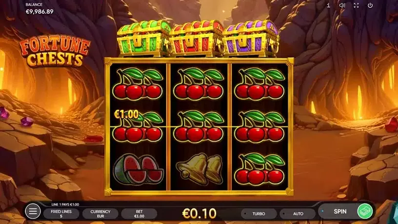 Fortune Chests slot screenshot 2