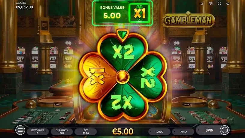 Gambleman slot screenshot 4