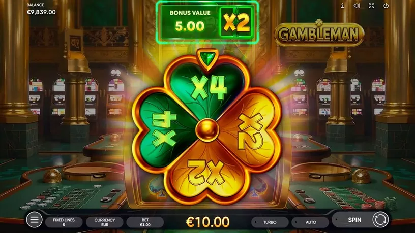 Gambleman slot screenshot 5