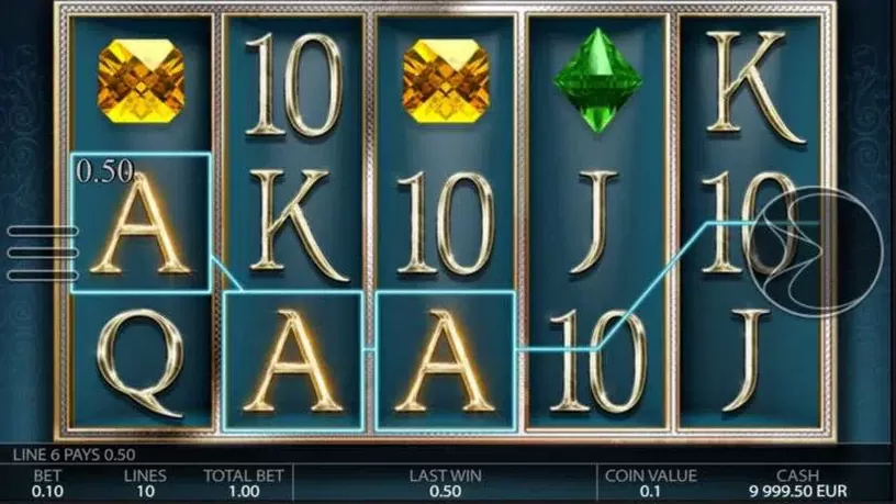 Gems & Stones slot screenshot 1