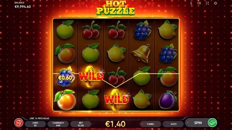 Hot Puzzle slot screenshot 2