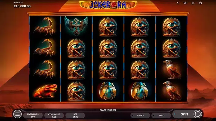 Joker Ra slot screenshot 1