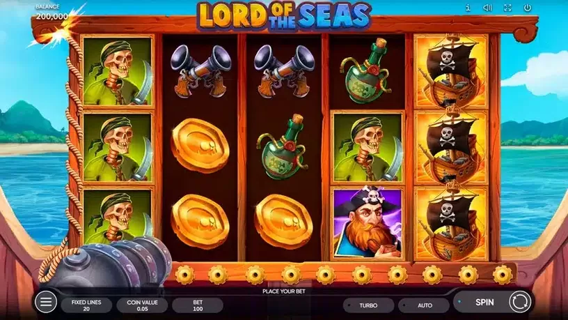 Lord Of The Seas slot screenshot 1