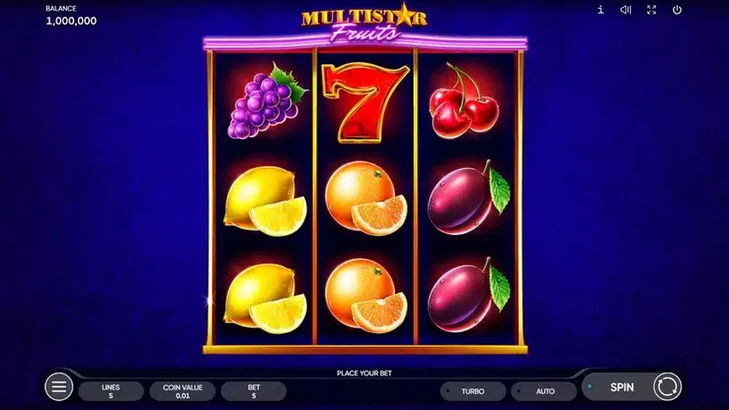 Multistar Fruits slot screenshot 1