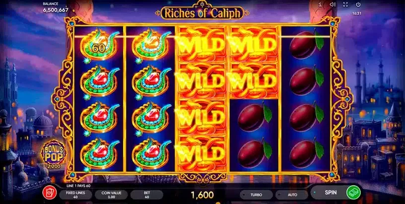 Riches of Caliph slot screenshot 4