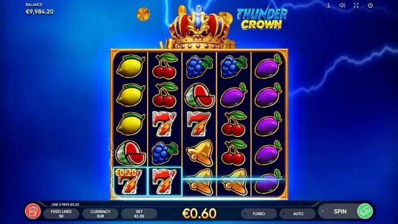 Thunder Crown slot screenshot 1
