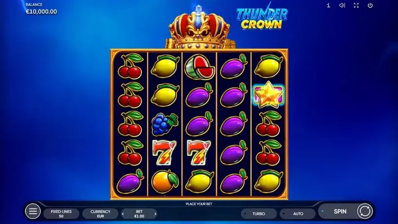 Thunder Crown slot screenshot 2