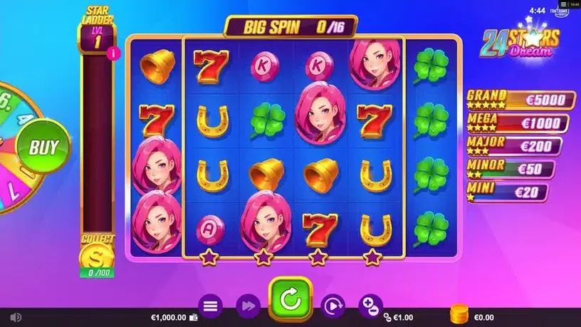24 Stars Dream slot screenshot 1