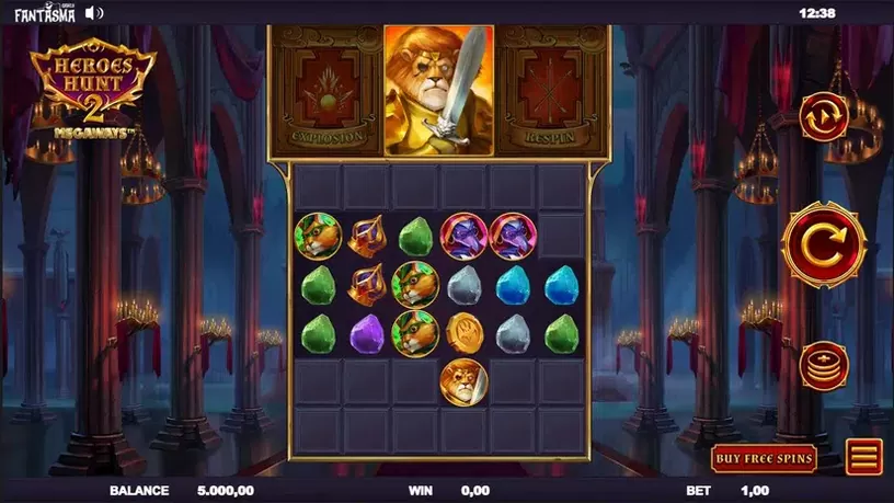 Heroes Hunt 2 Megaways slot screenshot 1