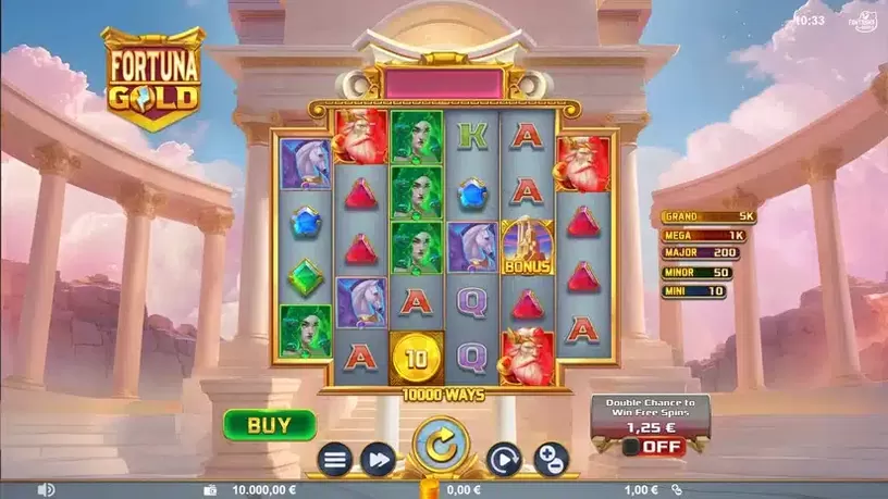 Fortuna Gold slot screenshot 1