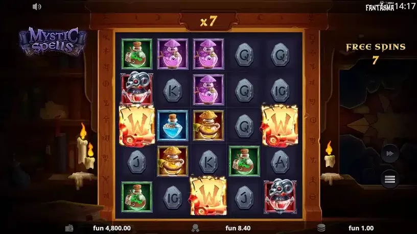 Mystic Spells slot screenshot 4