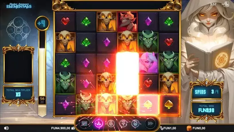 Shadow Summoner Elementals slot screenshot 5