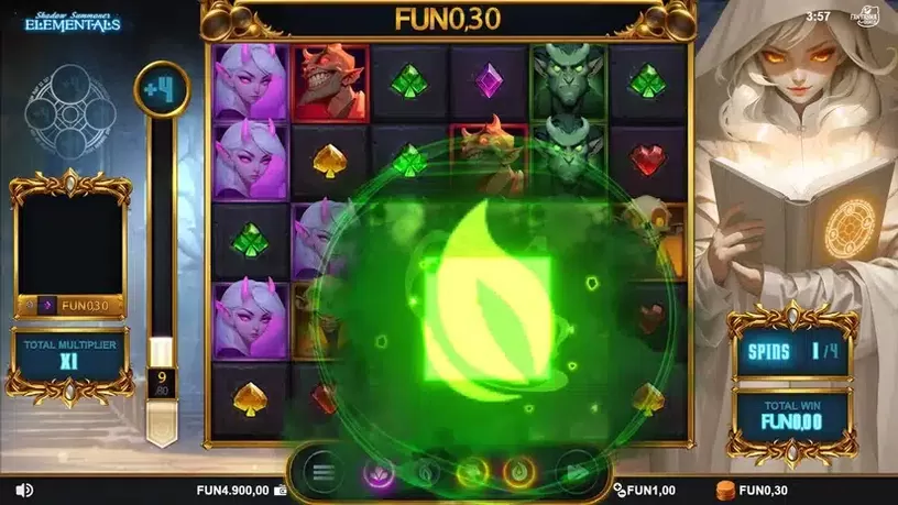 Shadow Summoner Elementals slot screenshot 4