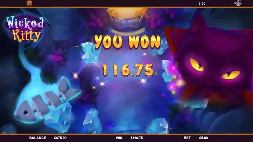 Wicked Kitty slot screenshot 7