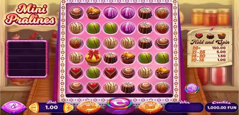 Mini Pralines slot screenshot 1