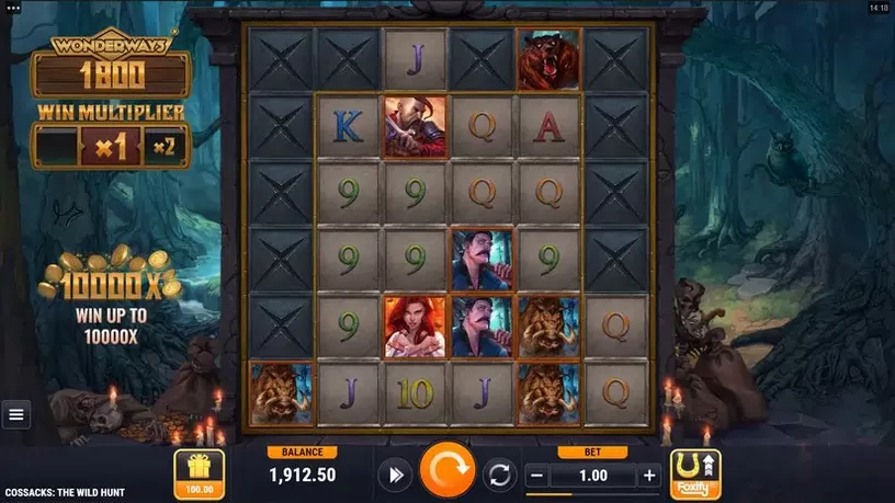 Cossacks the Wild Hunt slot screenshot 1