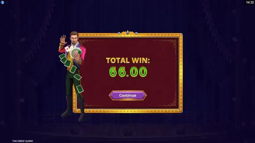 The Great Albini slot screenshot 9