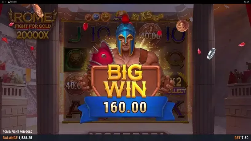 Rome Fight For Gold slot screenshot 5